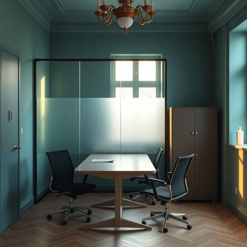 Interiér soukromé kanceláře pro čtyři osoby v Studio Ostrava